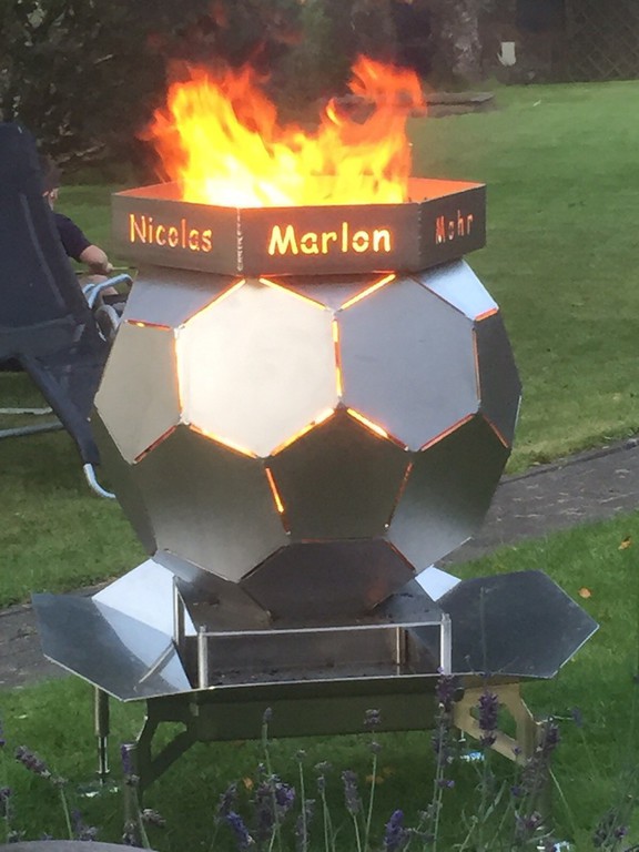 Feuerschale individuell gestaltet
